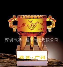 厂家直销琉璃工艺品 商务礼品的“蒸蒸日上”之选